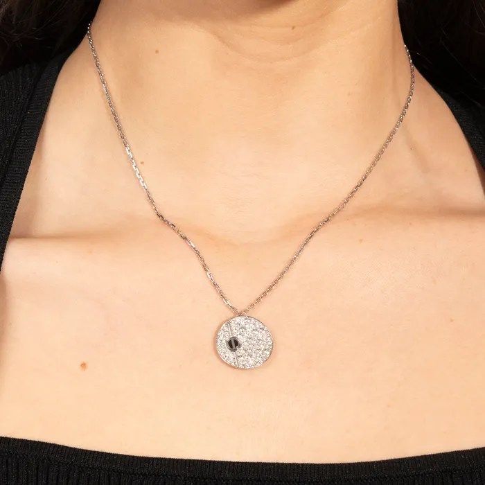 Necklaces PreOwned Cartier Diamond Love Necklace Cartier