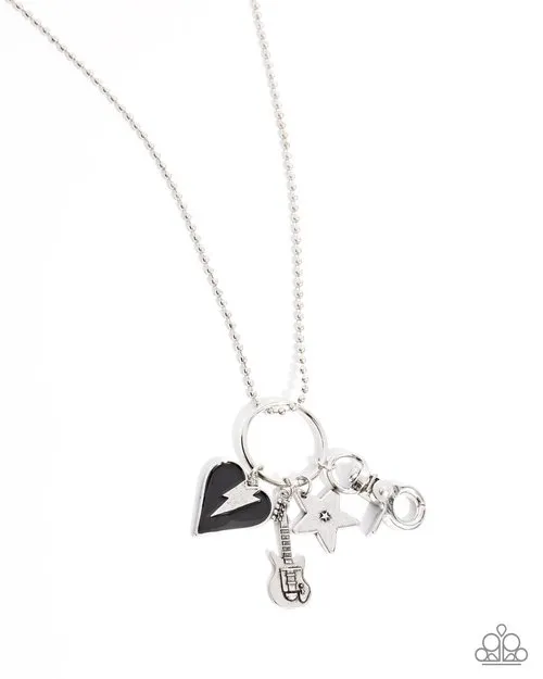 Necklaces Paparazzi Jewelry Paparazzi Necklace Rockstar 101 Black Necklaces Paparazzi Jewelry Paparazzi Necklace Rockstar 101 Black
