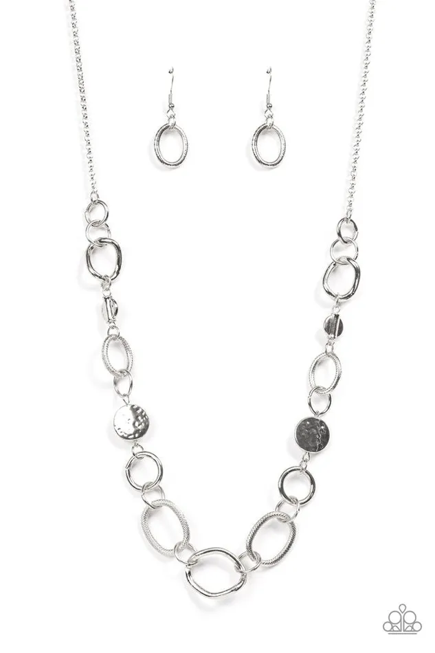 Necklaces Paparazzi Necklace Industrial Intentions Silver Paparazzi Jewelry Necklaces Paparazzi Necklace Industrial Intentions Silver Paparazzi Jewelry
