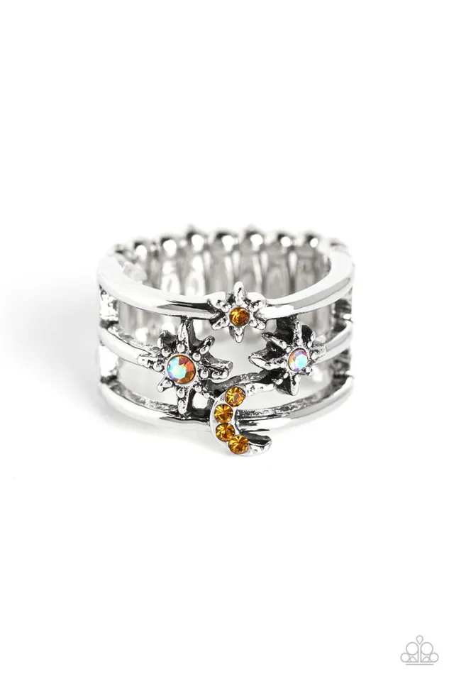 Paparazzi Jewelry Paparazzi Ring Fly Me To The Stars Orange Rings Paparazzi Jewelry Paparazzi Ring Fly Me To The Stars Orange Rings