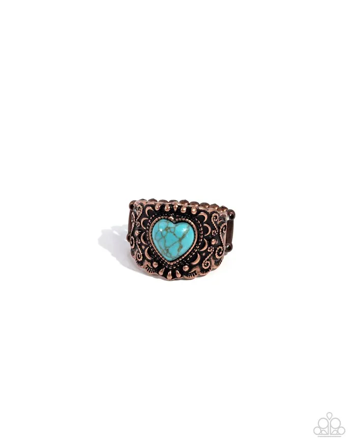 Paparazzi Jewelry Rings Paparazzi Ring Harmonious Hype Copper Paparazzi Jewelry Rings Paparazzi Ring Harmonious Hype Copper