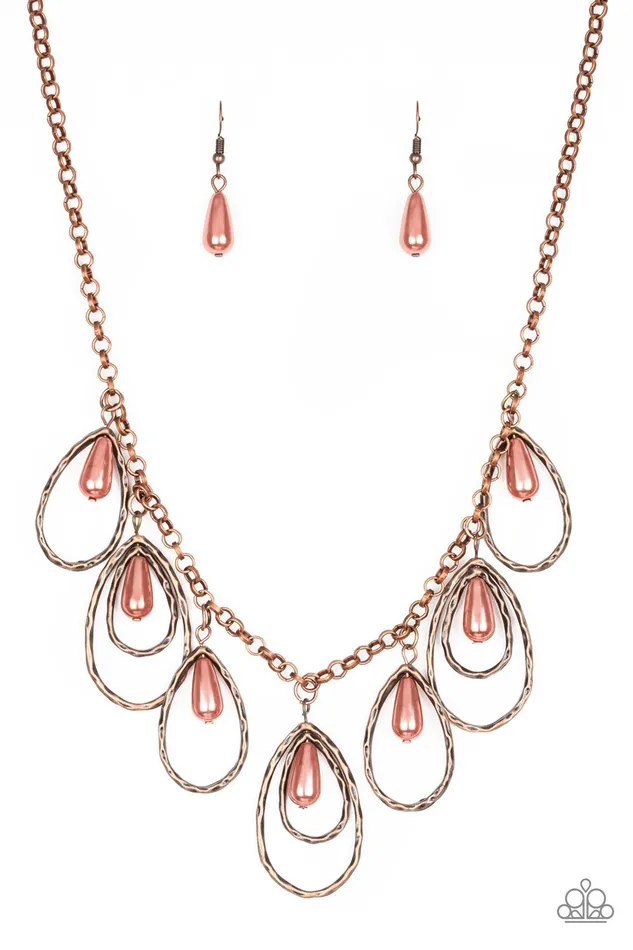 Paparazzi Necklace Rustic Ritz Copper Paparazzi Jewelry Necklaces