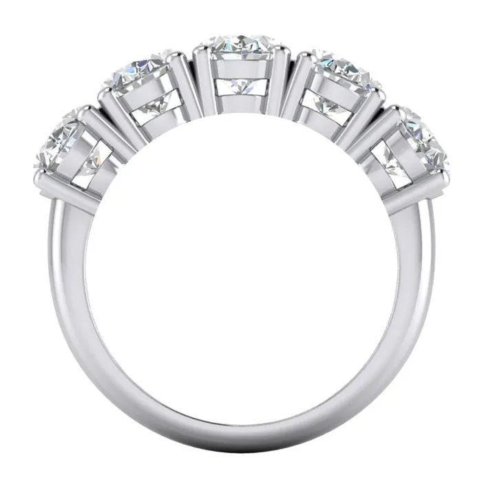 5 Stone Mined Diamond Anniversary Band Gold Oval Cut Jewelry 5 Carats HarryChadEntcom Rings 5 Stone Mined Diamond Anniversary Band Gold Oval Cut Jewelry 5 Carats HarryChadEntcom Rings