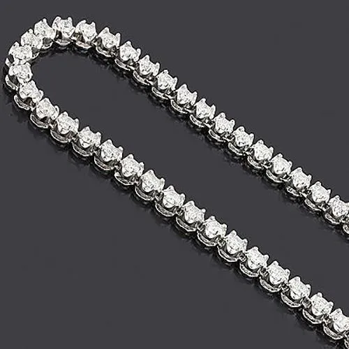 Necklaces GB Elegant Gold Mens Natural Earth Mined Diamond Necklace