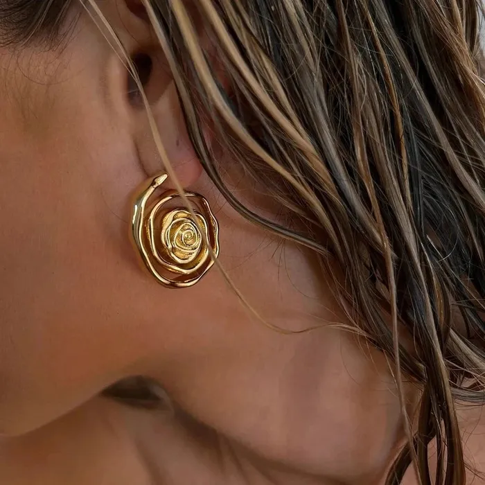 Circles Spiral Earrings Mabel Love Co Earrings