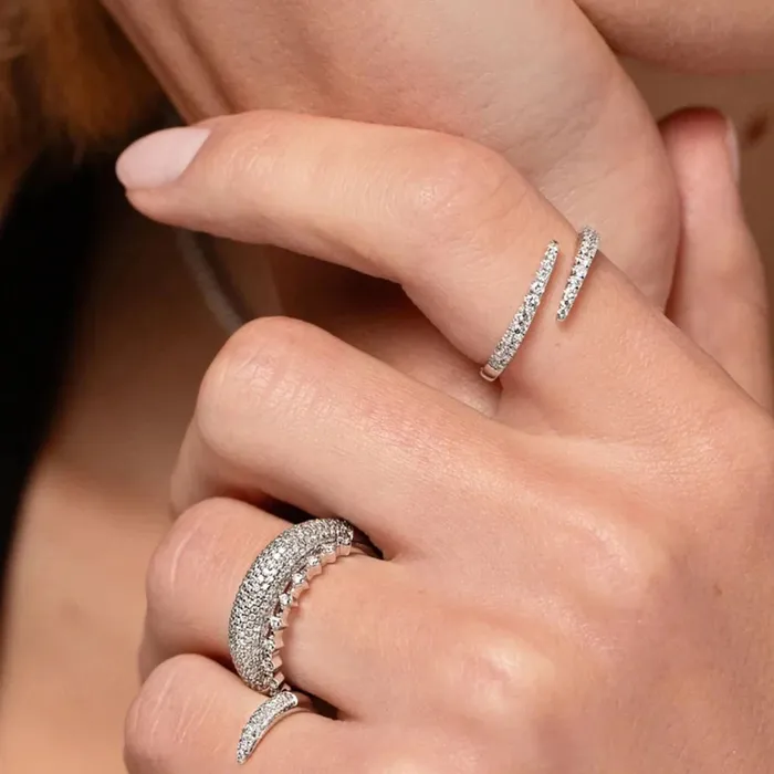 Mabel Love Rings 925 Sterling Silver Adjustable Ring