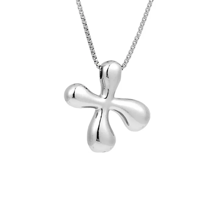 Necklaces Mabel Love Co Balloon Bubble Letter Pendant Necklace